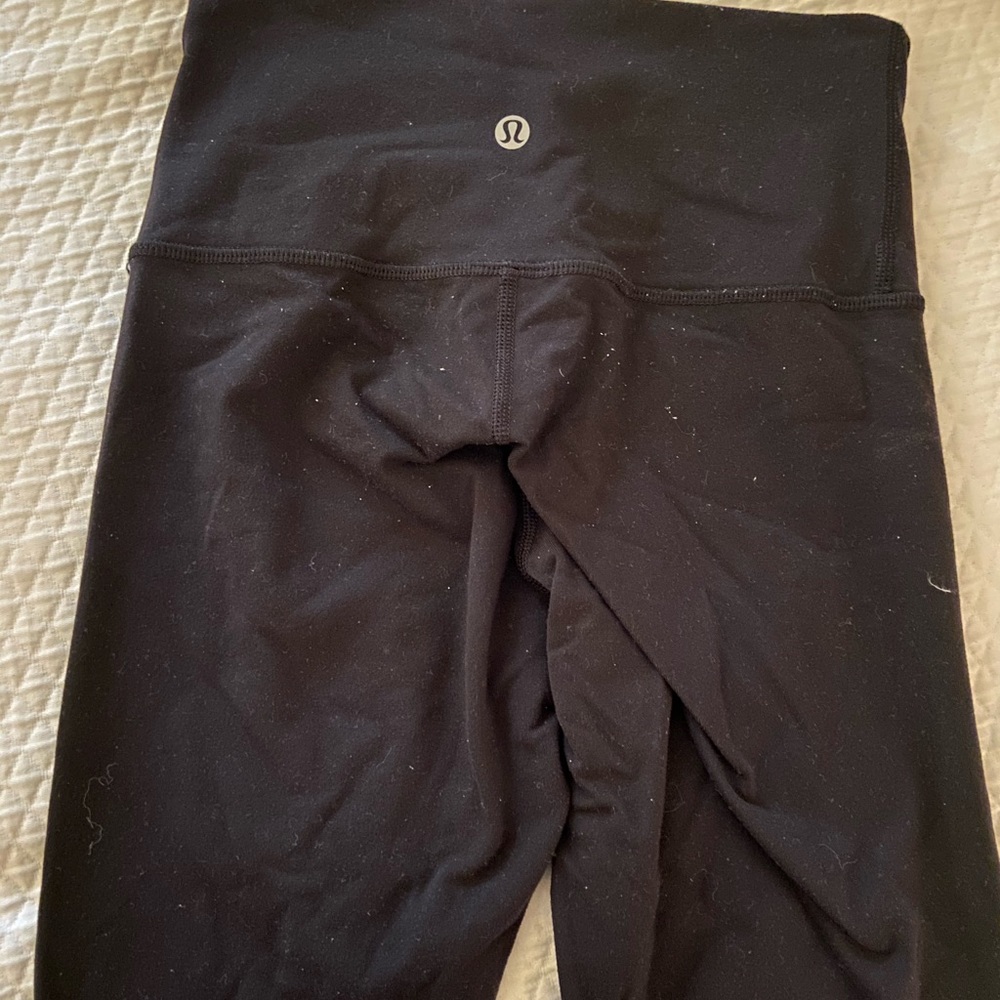 Lulu lemon high rise leggings- cotton material